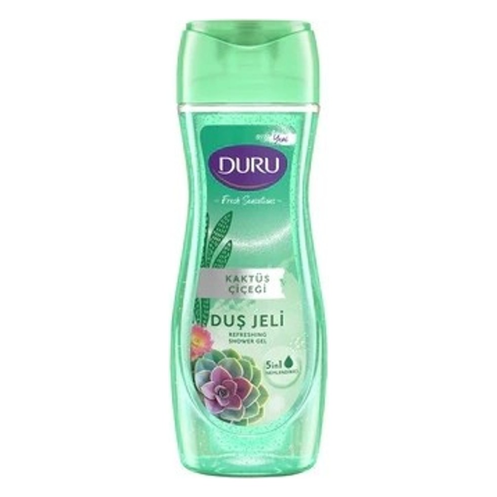 شامپو بدن دورو مدل Kaktüs Çiçeği سری Fresh Sensations با رایحهٔ گل کاکتوس ۴۵۰ میلی‌لیتر