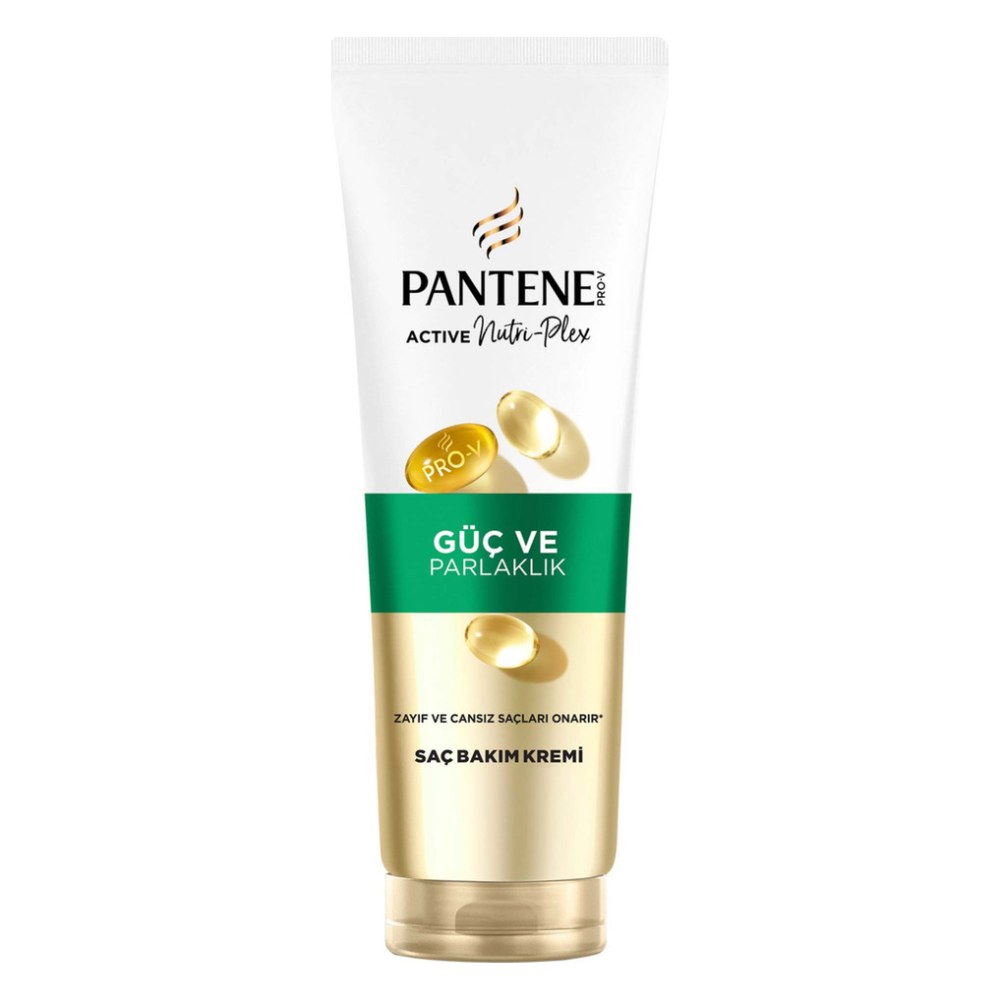 کرم نرم‌کنندهٔ موی پنتن مدل Güç ve Parlaklık سری Active Nutri-Plex تقویت‌کننده و براق‌کننده ۲۷۵ میلی‌لیتر