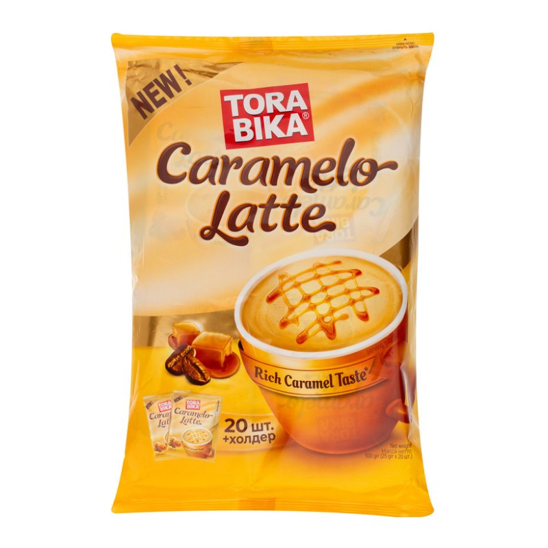 کافی میکس ترابیکا کارامل لاته (Torabika Caramel Latte) – بستهٔ ۲۰ ساشه