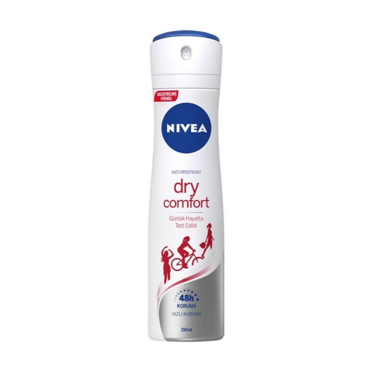 اسپری ضد تعریق زنانه نیوآ مدل Dry Comfort خشکی ماندگار ۱۵۰ میلی‌لیتر