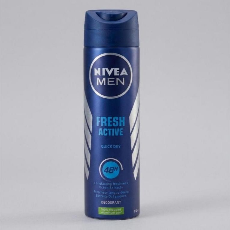 اسپری خوشبوکنندهٔ بدن مردانه نیوآ مدل Fresh Active رایحهٔ تازه ۱۵۰ میلی‌لیتر