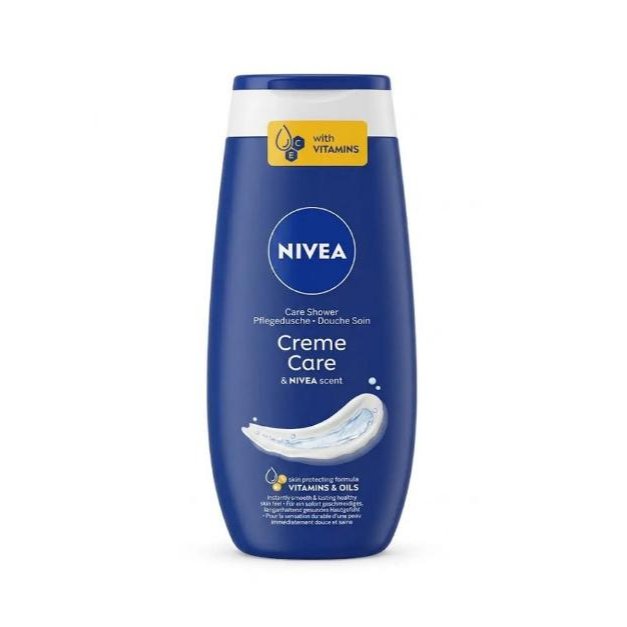 شامپو بدن کرمی نیوآ مدل Creme Care با رایحهٔ کلاسیک نیوآ ۲۵۰ میلی‌لیتر