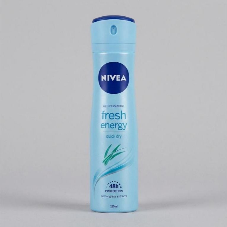 اسپری ضد تعریق زنانه نیوآ مدل Fresh Energy رایحهٔ پرانرژی ۱۵۰ میلی‌لیتر