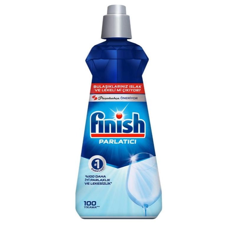 مایع جلادهندهٔ ماشین ظرفشویی فینیش مدل Parlatıcı (Shine & Protect) ۴۰۰ میلی‌لیتر
