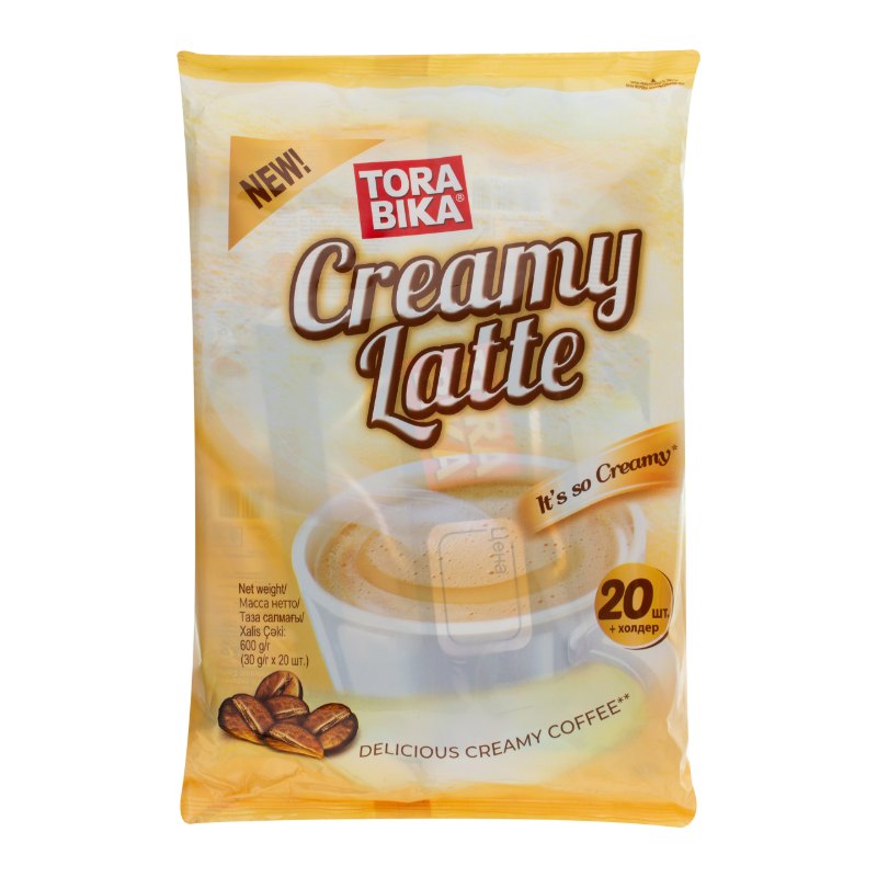 کافی میکس ترابیکا کرمی لاته (Torabika Creamy Latte) – بستهٔ ۲۰ ساشه