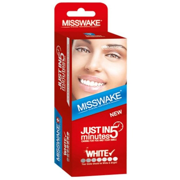 خمیردندان سفیدکنندهٔ فوری میسویک مدل Just In 5 Minutes Pro-White ۵۰ میلی‌لیتر