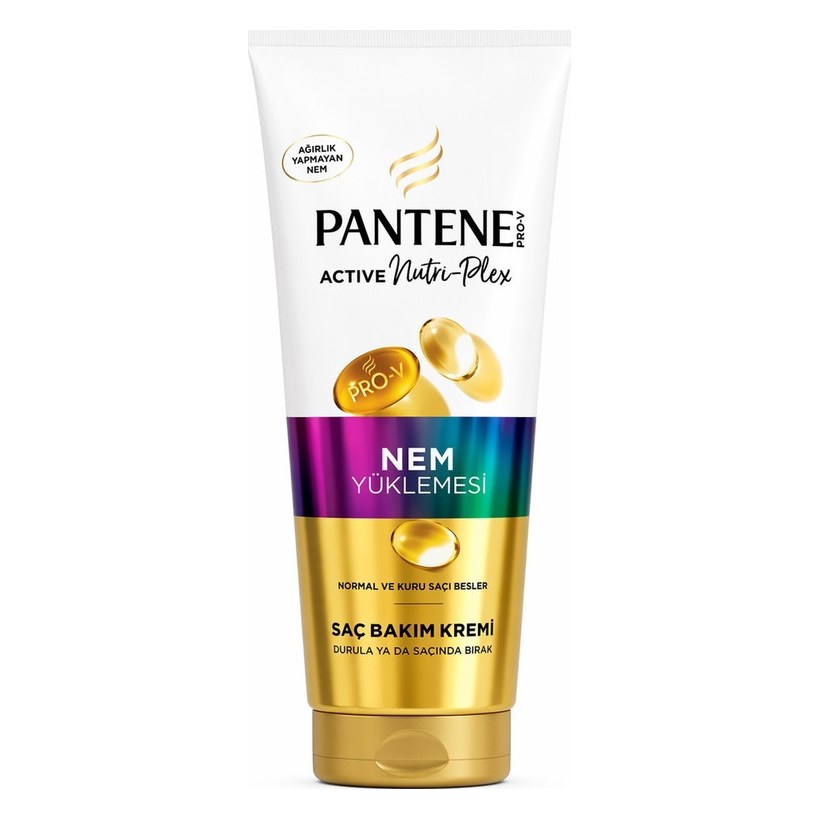 کرم نرم‌کنندهٔ موی پنتن مدل Nem Yüklemesi سری Active Nutri-Plex آبرسان موهای خشک ۲۷۵ میلی‌لیتر