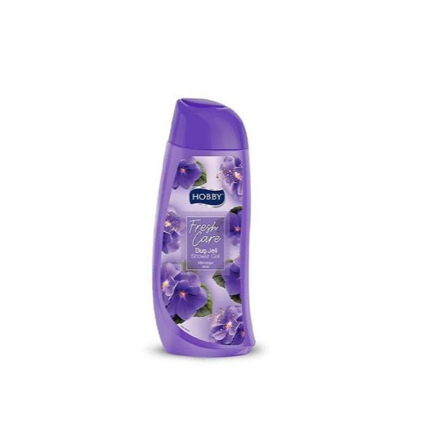 شامپو بدن هوبی سری Fresh Care با رایحهٔ گل بنفشه ۵۰۰ میلی‌لیتر