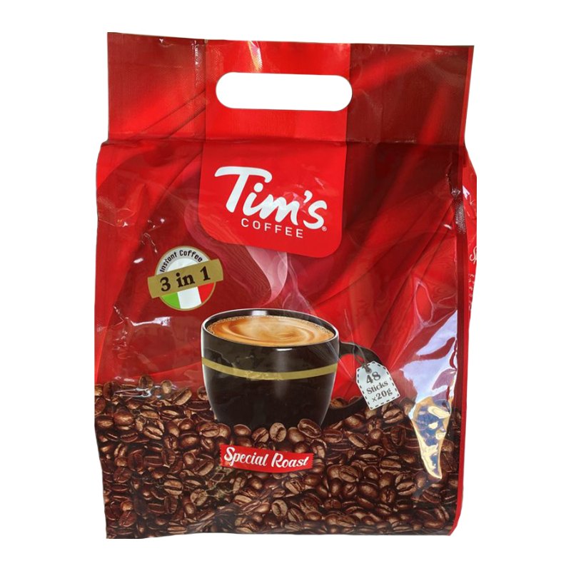 کافی میکس ۳ در ۱ تیمز (Tim's Coffee Mix) – بستهٔ ۴۸ ساشه