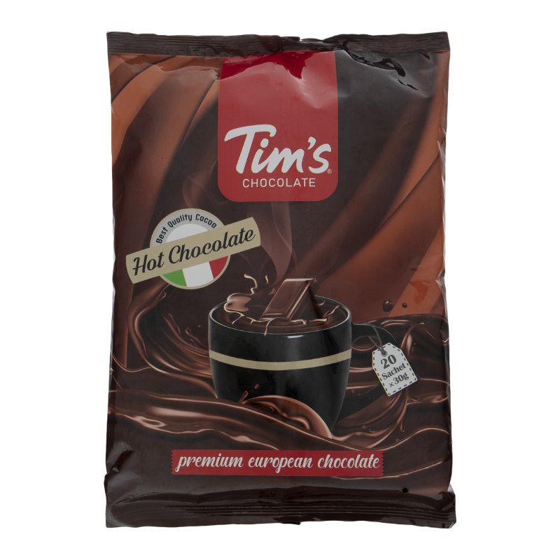 هات چاکلت تیمز (Tim's Hot Chocolate) – بستهٔ ۲۰ ساشهٔ ۳۰ گرمی