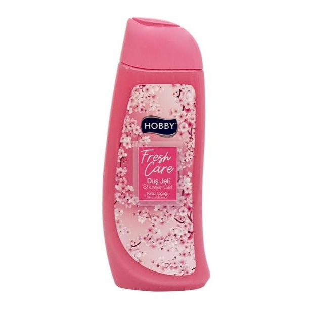 شامپو بدن هوبی سری Fresh Care مدل Sakura Blossom با رایحهٔ شکوفهٔ گیلاس ۵۰۰ میلی‌لیتر