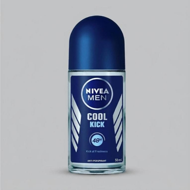 مام رول ضد تعریق مردانه نیوآ مدل Cool Kick رایحهٔ خنک ۵۰ میلی‌لیتر